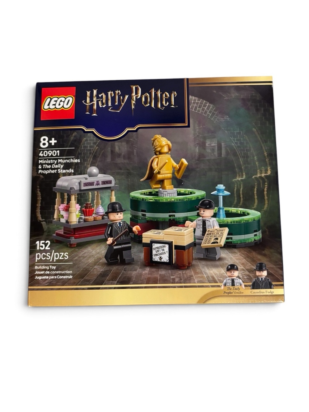 Lego Harry Potter Ministry Munchies & The Daily Prophet Stands Set (#40901)